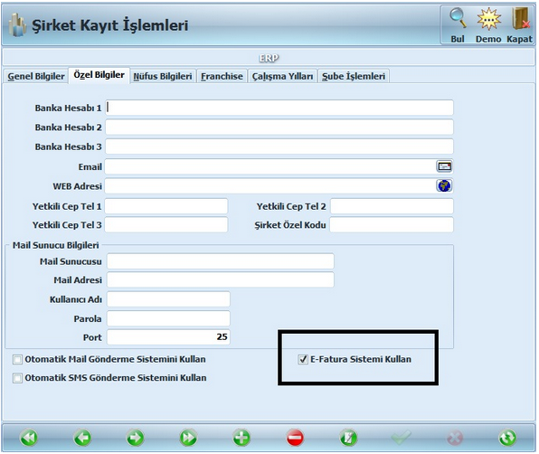 Akınsoft Wolvox Erp E-Fatura Hakkında Bilgilendirme1