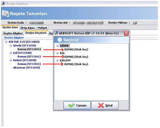 Akınsoft Wolvox Erp Programında Ek Özellik Tanımları4