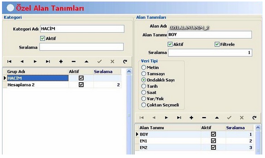 WOLVOXERPFormülTanımları