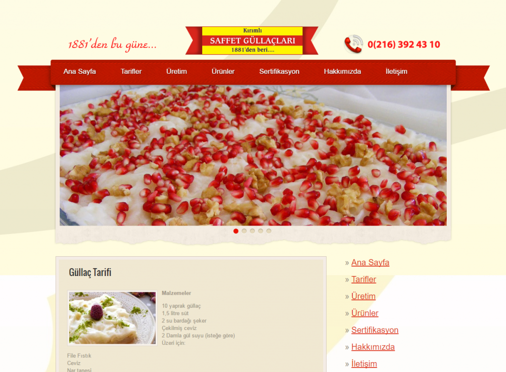Saffet Güllaçları